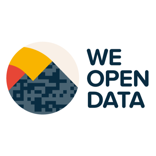 We Open Data logo